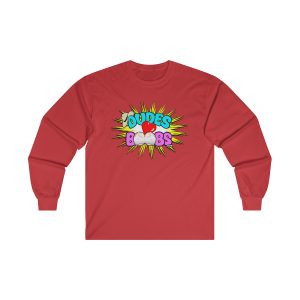 Unisex Ultra Cotton Long Sleeve Tee DUDES LOVE BOOBS brand-logo