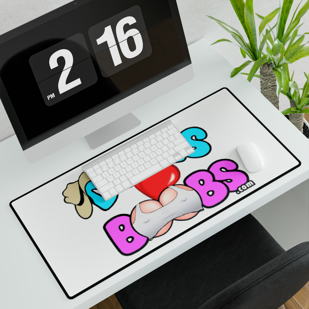 Desk Mats DUDES LOVE BOOBS brand-logo - Image 3