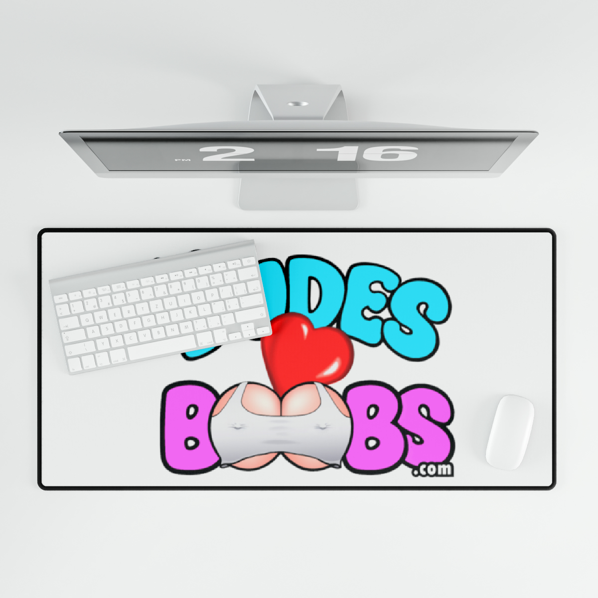 Desk Mats DUDES LOVE BOOBS brand-logo - Image 4