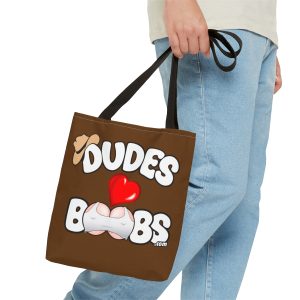 Tote Bag (AOP) DUDED LOVE BOOBS brand-logo