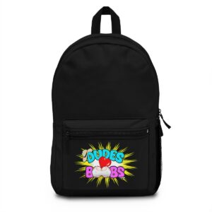 Backpack, DUDES LOVE BOOBS brand-logo