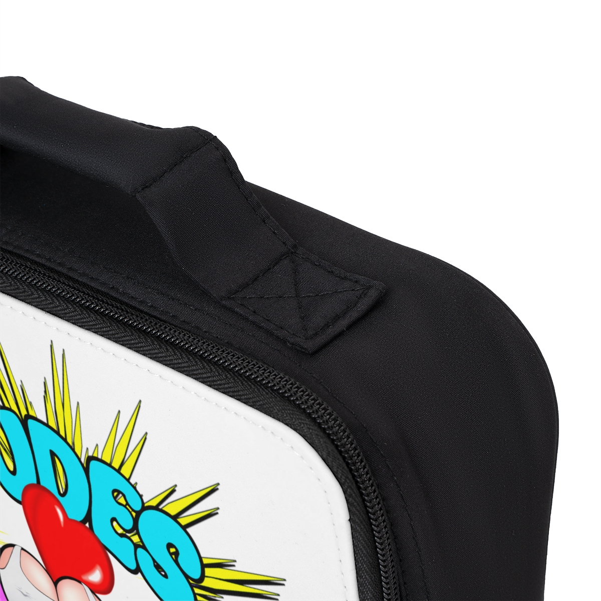 Lunch Bag DUDES LOVE BOOBS brand-logo - Image 3