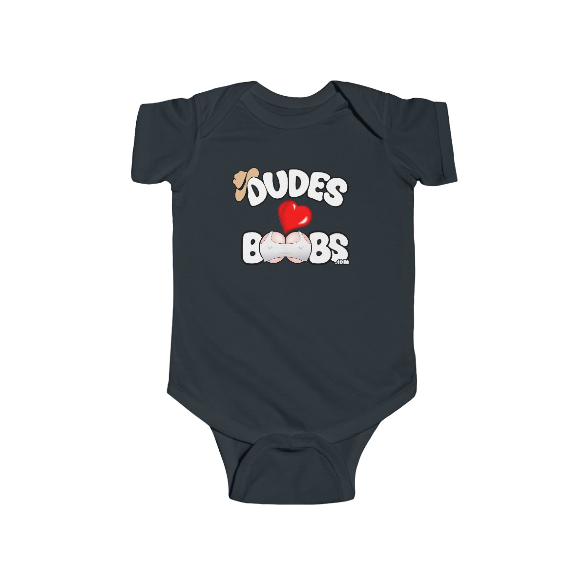 Infant Fine Jersey Bodysuit DUDES LOVE BOOBS brand, boys - Image 6
