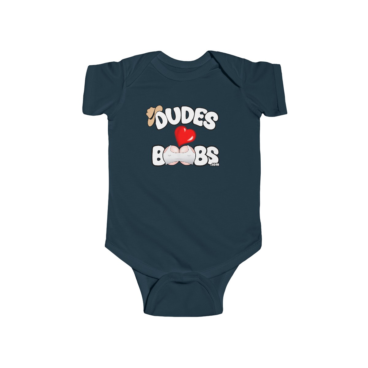 Infant Fine Jersey Bodysuit DUDES LOVE BOOBS brand, boys - Image 7