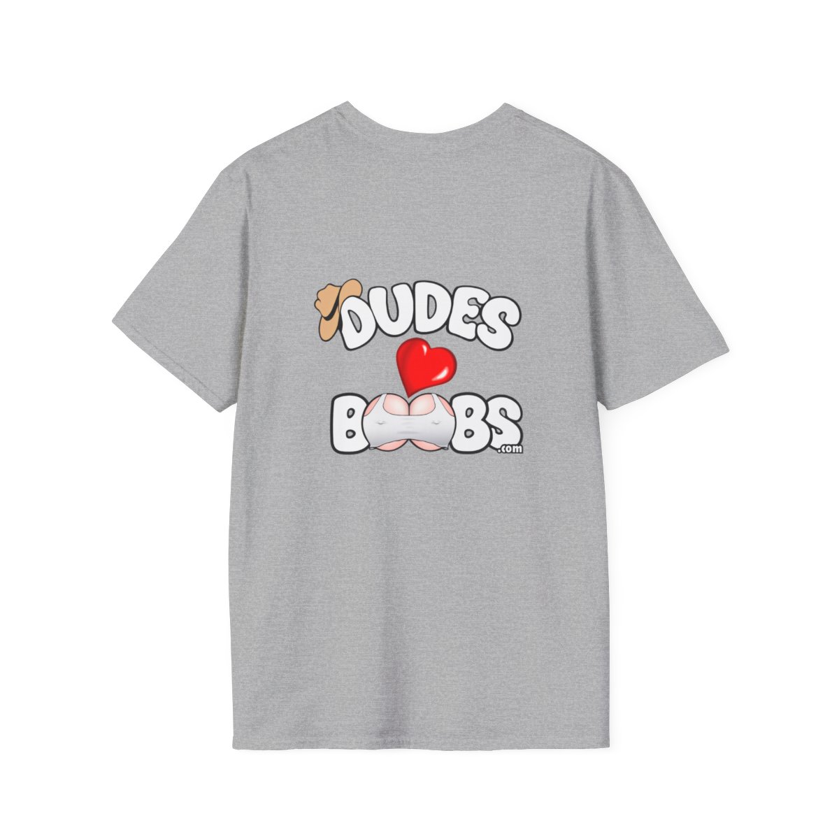 Unisex Softstyle T-Shirt DUDES LOVE BOOBS brand-logo - Image 39