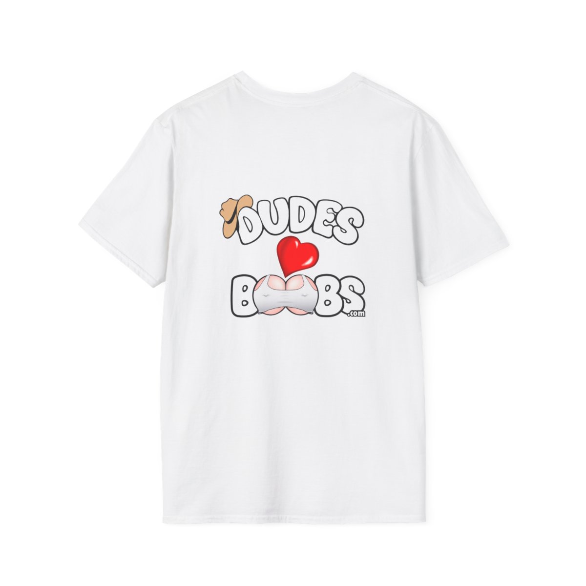 Unisex Softstyle T-Shirt DUDES LOVE BOOBS brand-logo - Image 15