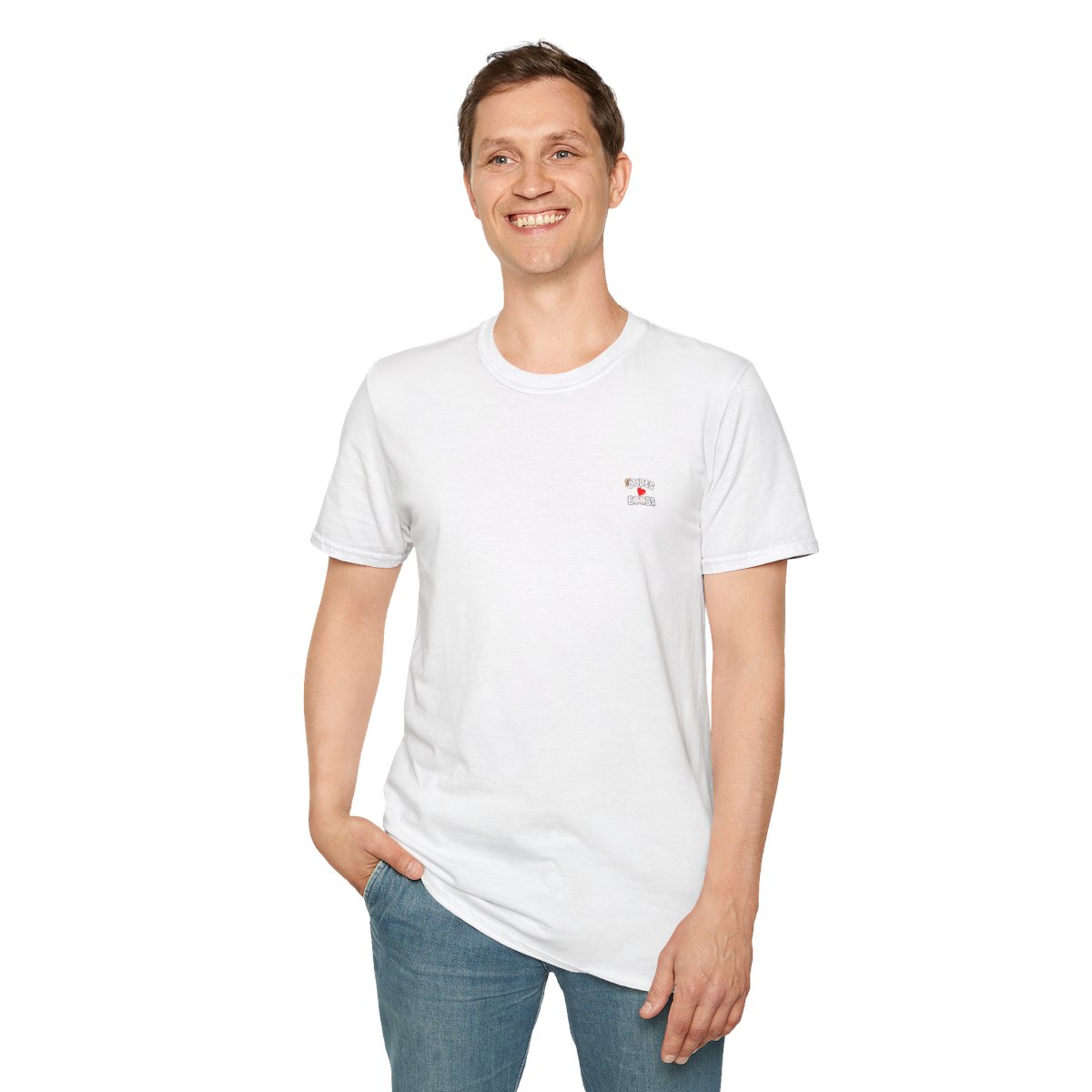 Unisex Softstyle T-Shirt DUDES LOVE BOOBS brand-logo - Image 19