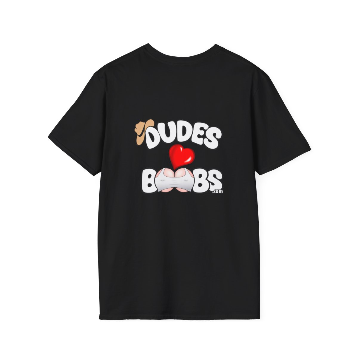 Unisex Softstyle T-Shirt DUDES LOVE BOOBS brand-logo - Image 27