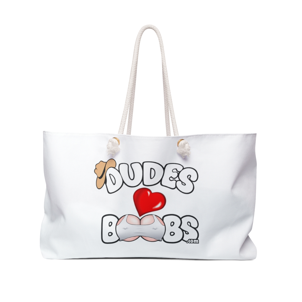 Weekender Bag DUDES LOVE BOOBS brand-logo