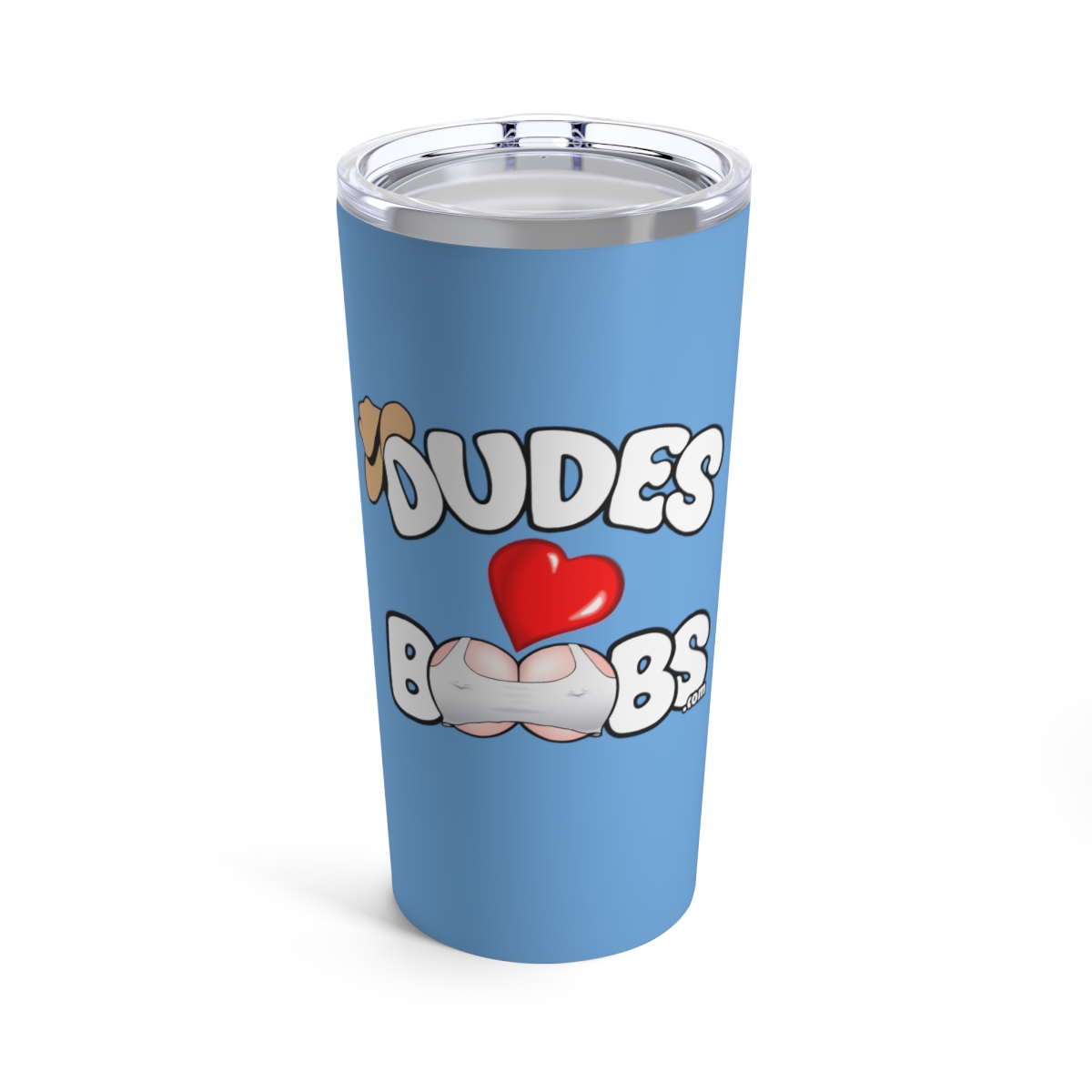 Tumbler 20oz DUDES LOVE BOOBS brand-logo