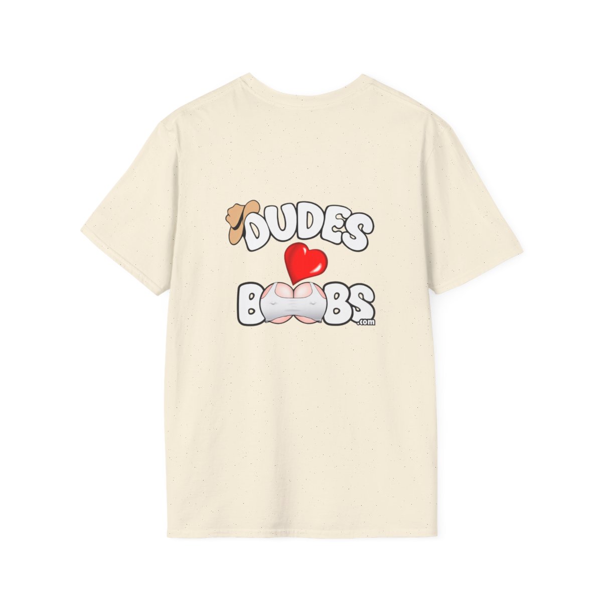 Unisex Softstyle T-Shirt DUDES LOVE BOOBS brand-logo - Image 51