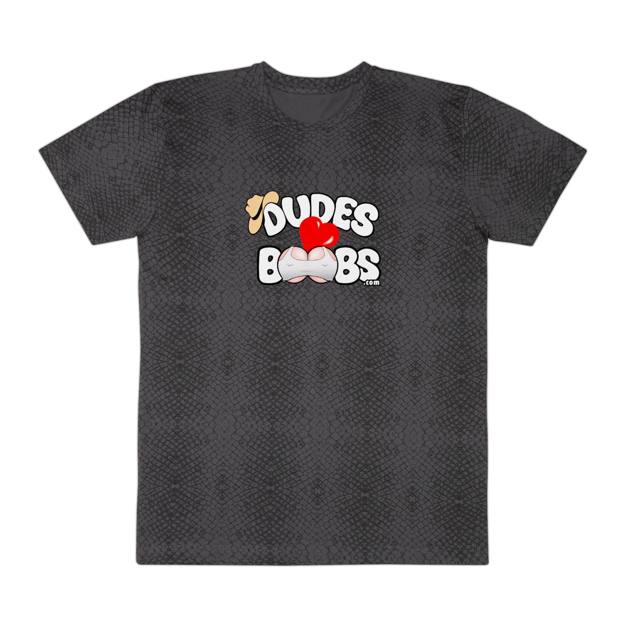 Men's Fine Jersey Tee, DUDES LOVE BOOBS brand - Image 9